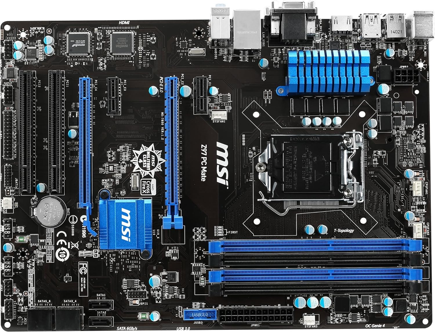 Motherboard with top gaming picks highlighted
