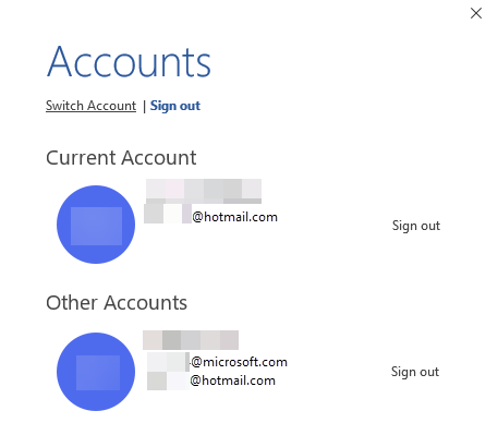 Change the name of the folder to something else.
Log out of the current account and try logging in with the original account again.