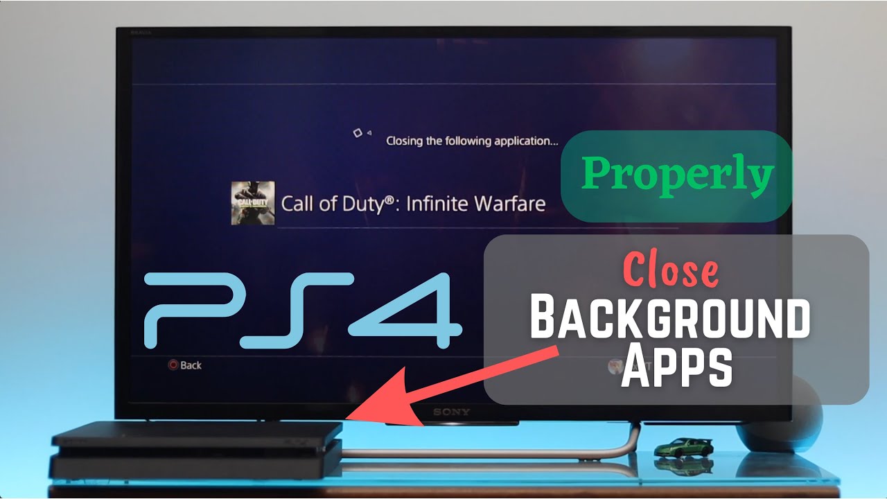 Close any other applications or processes running in the background to free up system resources.
Ensure that the PS4 is connected to the internet for any necessary system updates.
