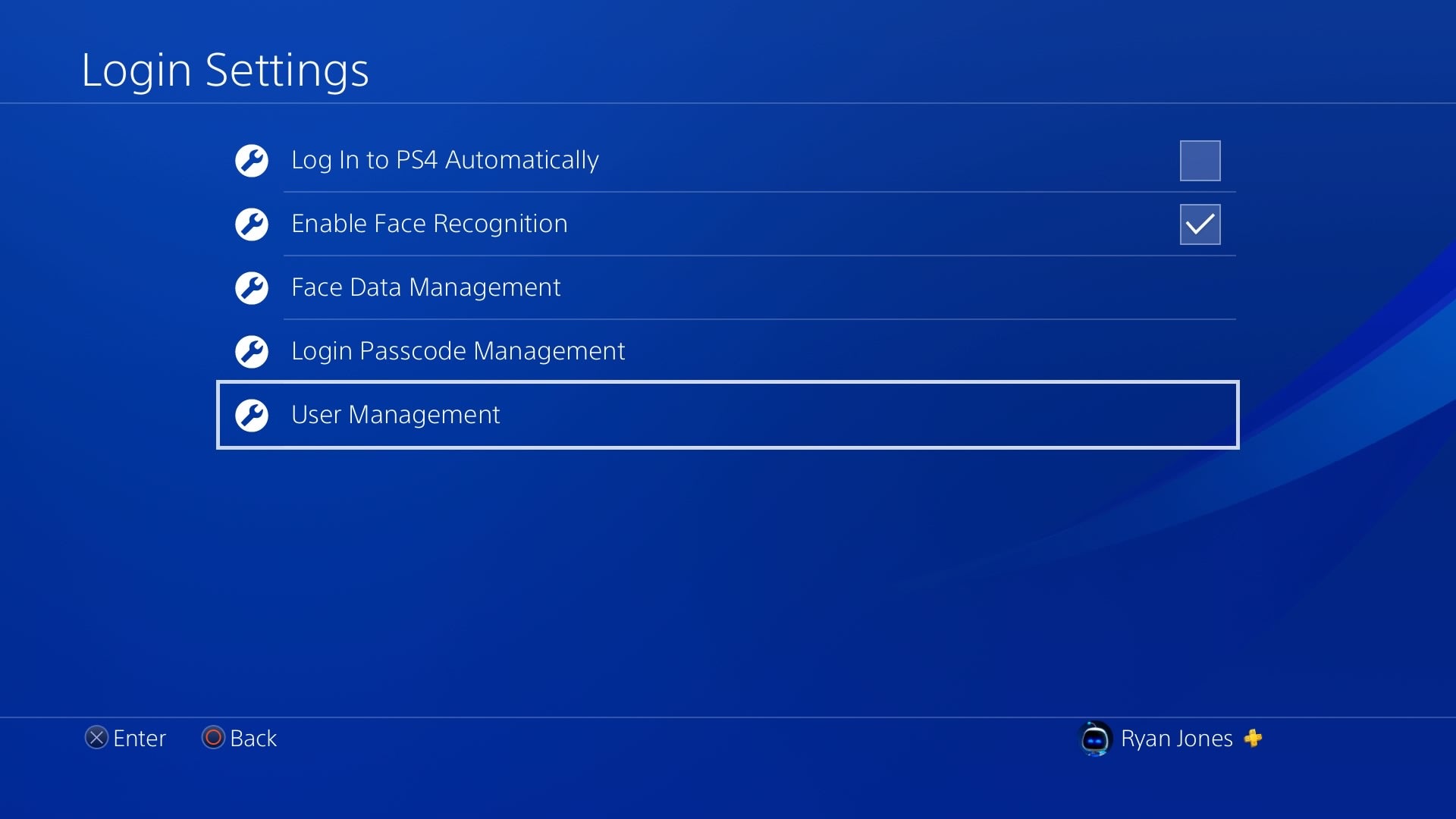 Delete your PlayStation profile.