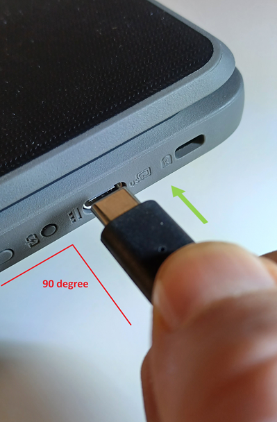 Disconnect the USB cable.