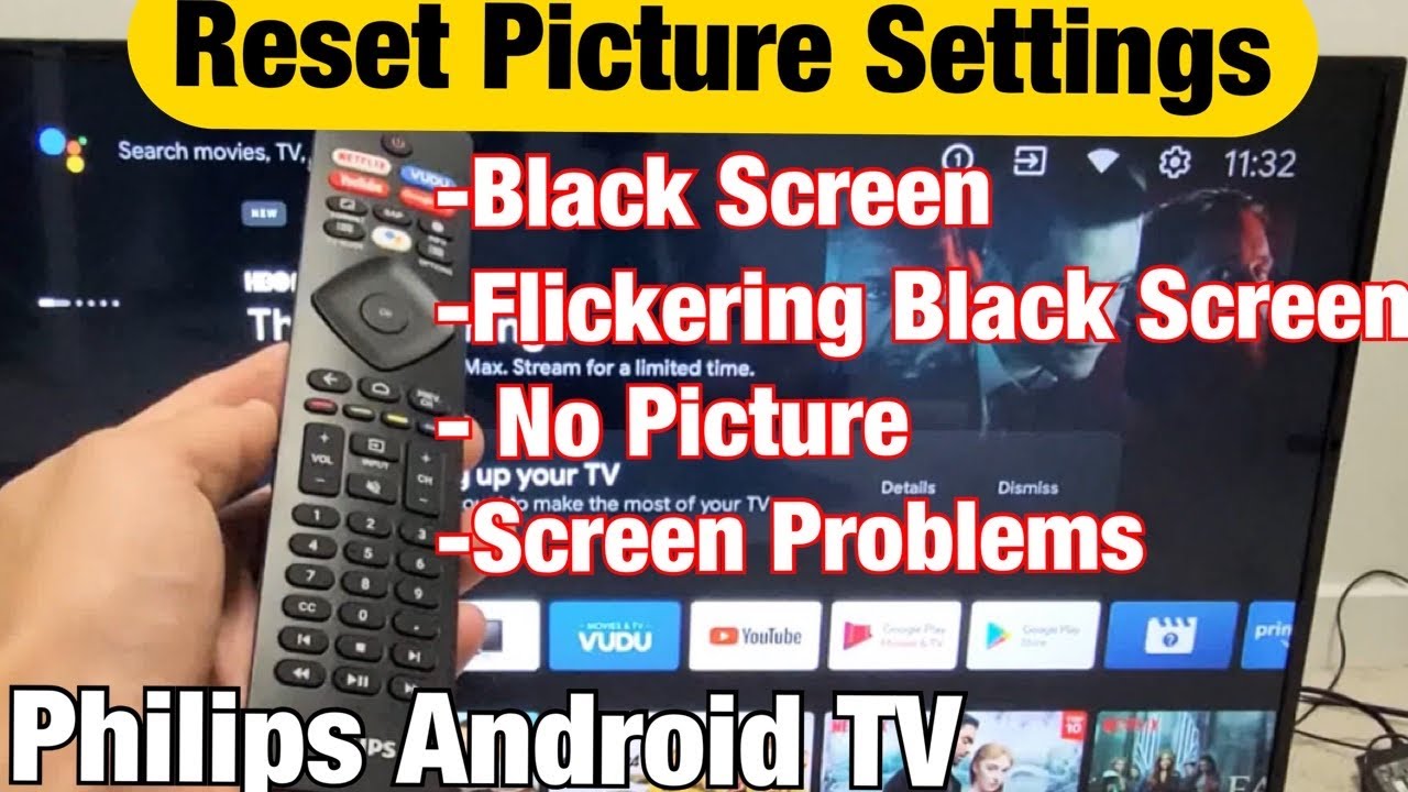 Force screen mode is a feature of the Android TV OS that restricts the screen brightness to prevent overheating. The TV black screen issue can occur when force screen mode is enabled. To turn off force screen mode, press the Home button on the remote and select Settings from the menu.