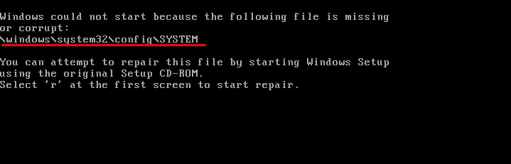 However, any missing or corrupt system files can cause the issue.