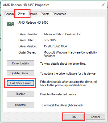 Incorrect display settings
Outdated graphics drivers