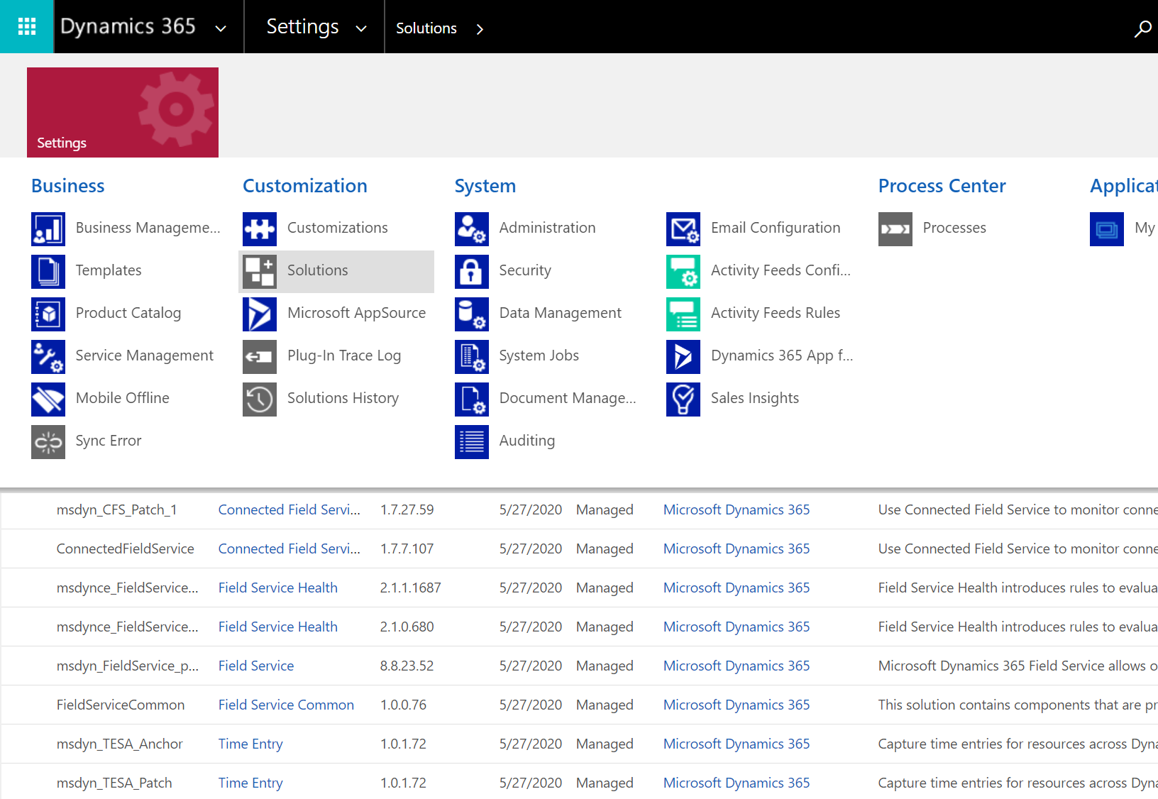 Microsoft 365 uninstallation settings