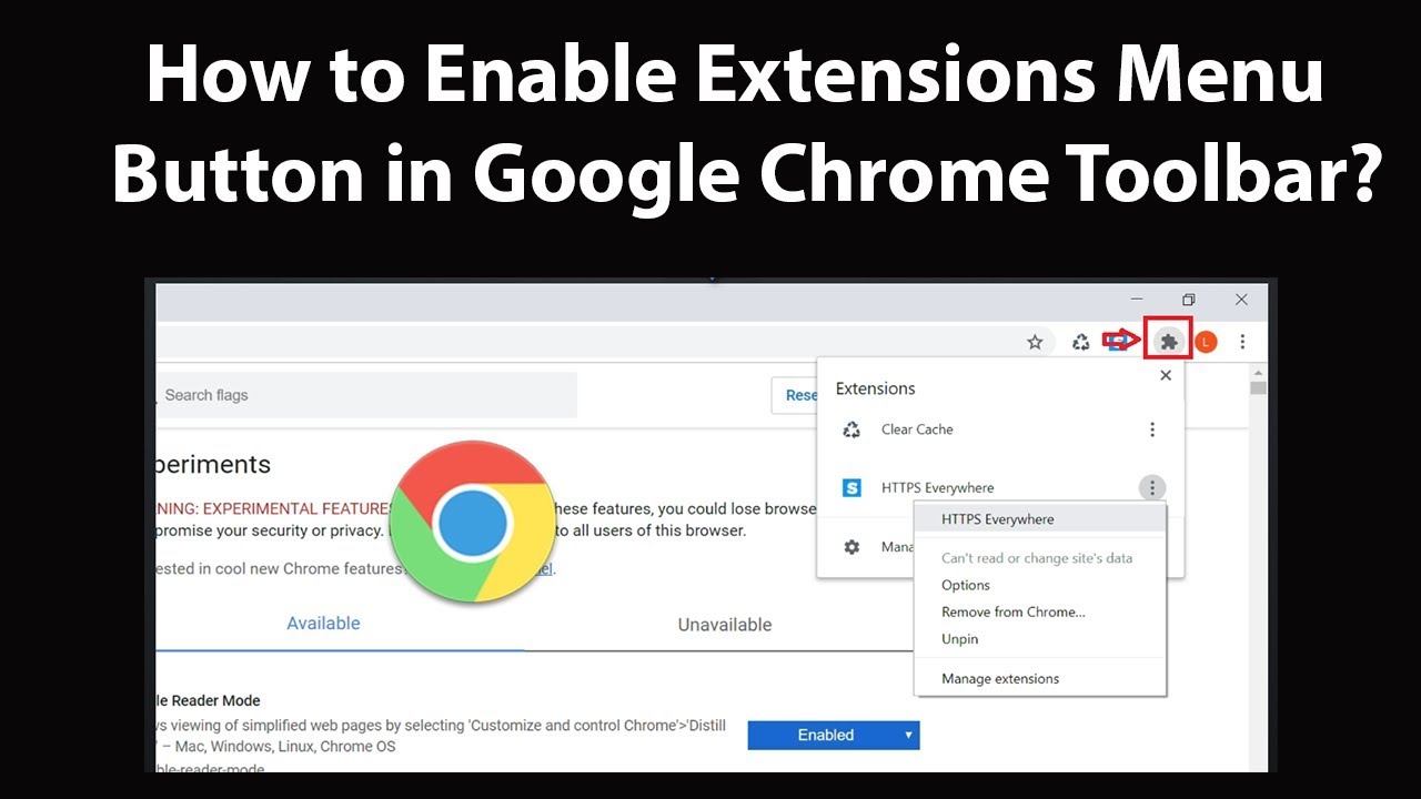 Open Google Chrome, click on the menu icon in the top right corner and select More tools > Extensions.