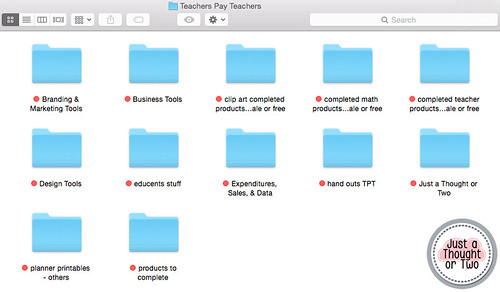 Organizing files into folders