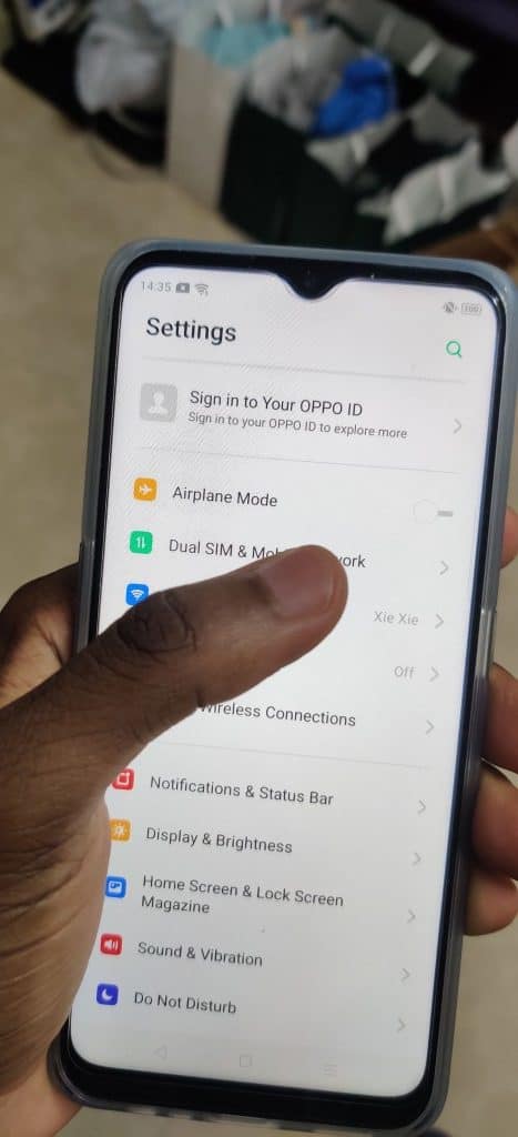 Re-run the Airplane mode test on your phone