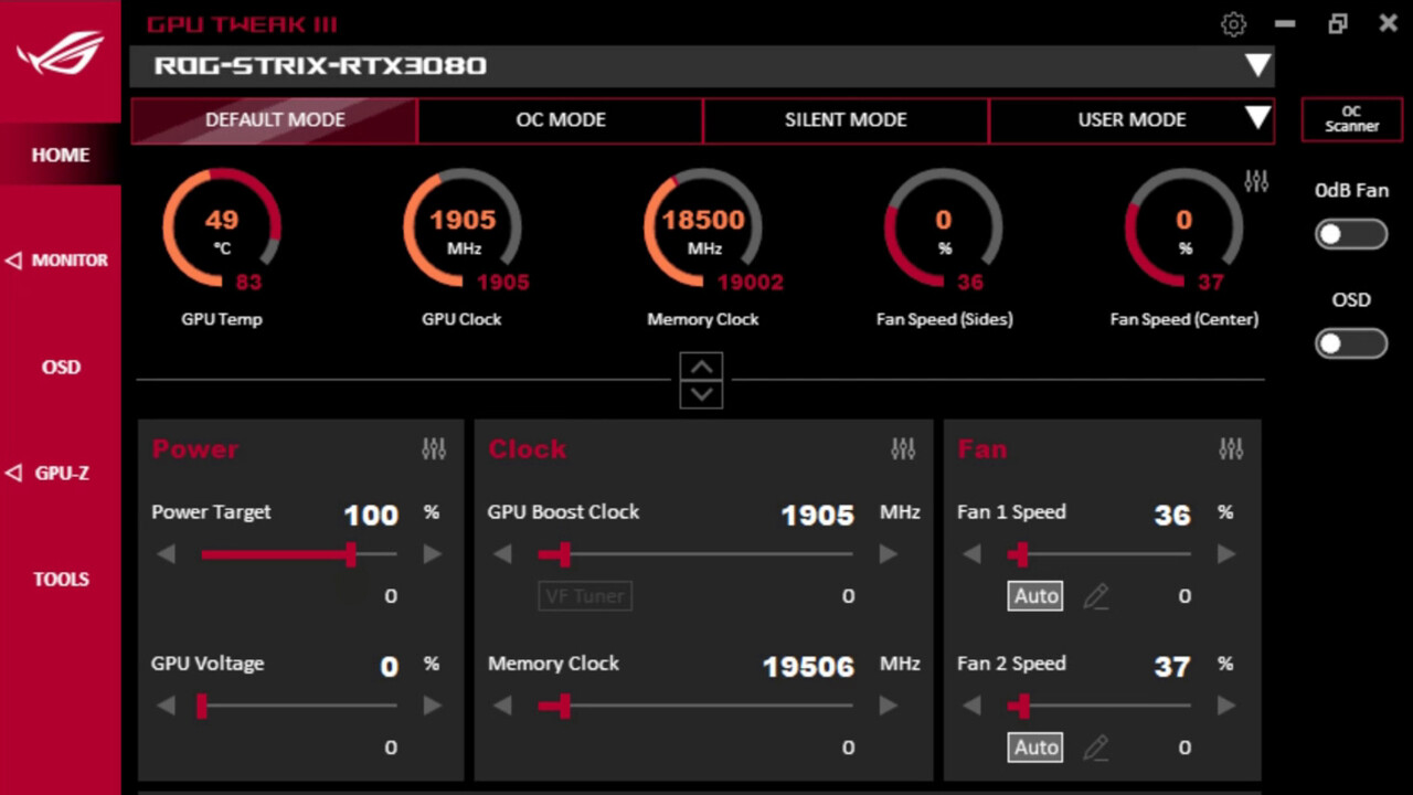 Real-Time Monitoring: Stay informed about your system's performance with real-time monitoring of key metrics including temperature, voltage, and clock speeds.
Intuitive User Interface: Our overclocking control software provides a user-friendly interface, making it accessible even for beginners.