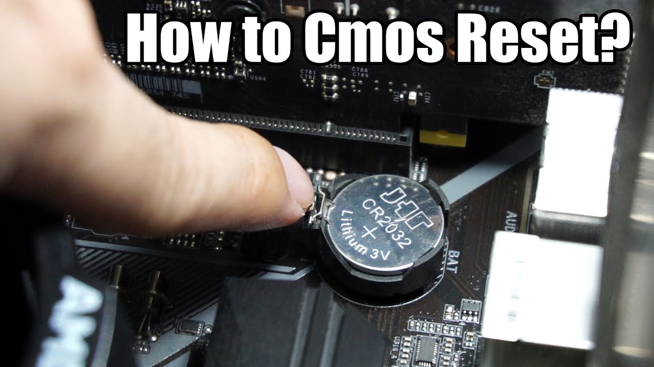 Remove the CMOS battery for 5-10 minutes.