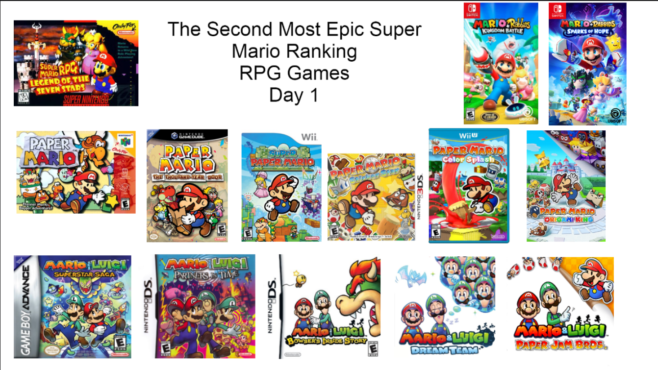 Role-Playing Games: Immerse yourself in epic adventures as Mario in titles like Super Mario RPG: Legend of the Seven Stars and Paper Mario: The Origami King.
Party Games: Enjoy multiplayer fun with friends in games like Mario Party Superstars and Super Mario Party.