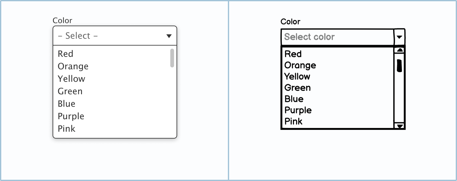Select Open from the drop-down menu.