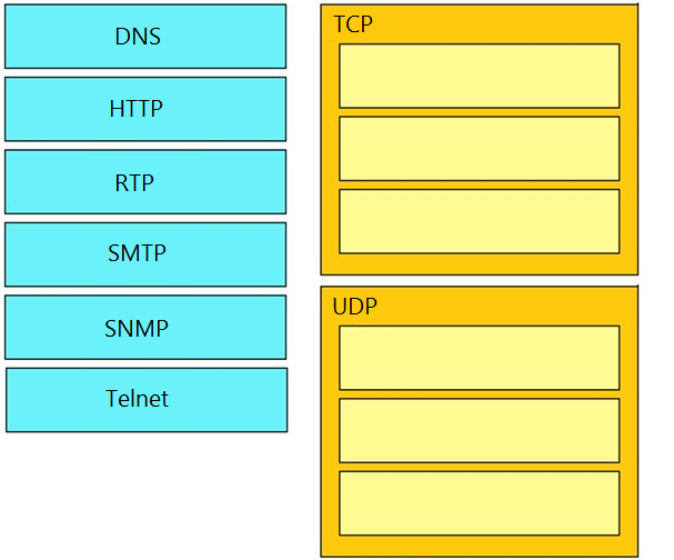 Select the TCP and UDP protocols.