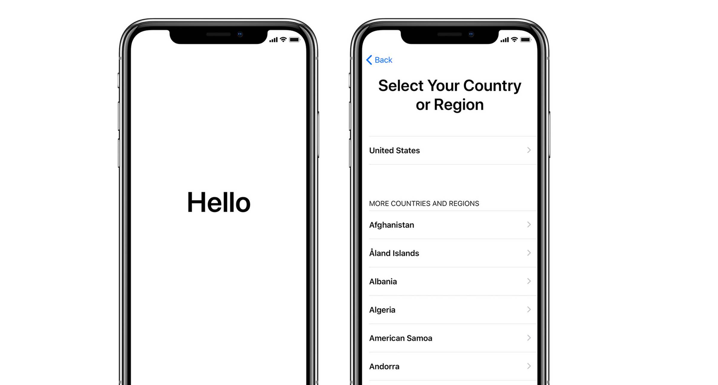 Select your iPhone.