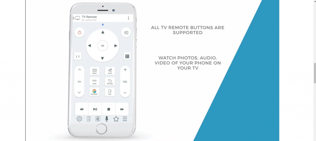 Select your remote and go to the Remote App section.
