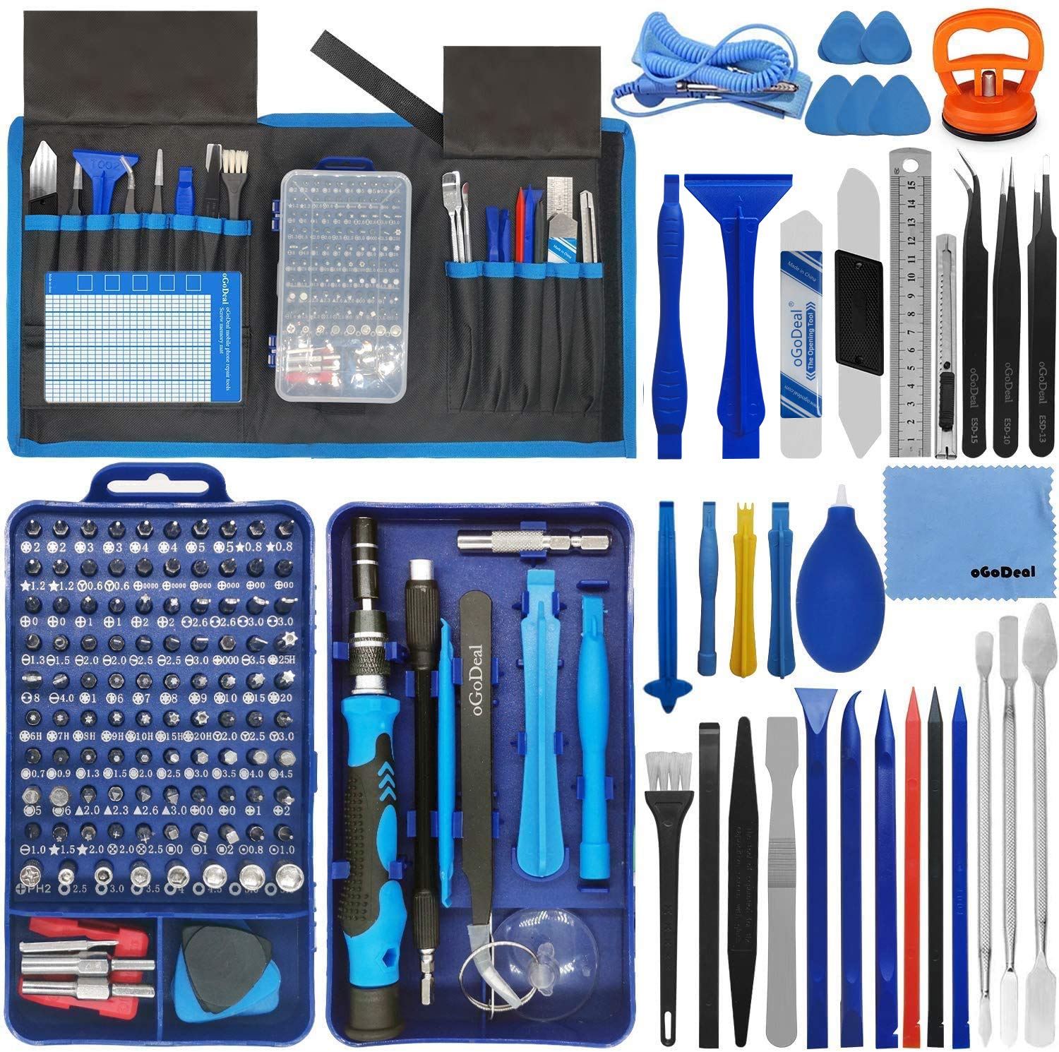 Set of professional repair tools