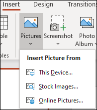 Step 1: Open PowerPoint and create a new slide.
Step 2: Insert a photo gallery by navigating to the "Insert" tab and selecting "Photo Album" or "Pictures" depending on your PowerPoint version.