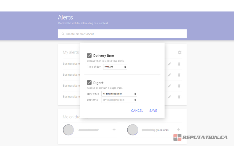 Step 9: Review and save your Google Alerts
Step 10: Manage and edit your alerts as needed