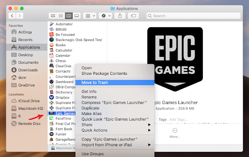 Uninstall the Epic Games Launcher from the computer.
Download the latest version of the launcher from the official Epic Games website.