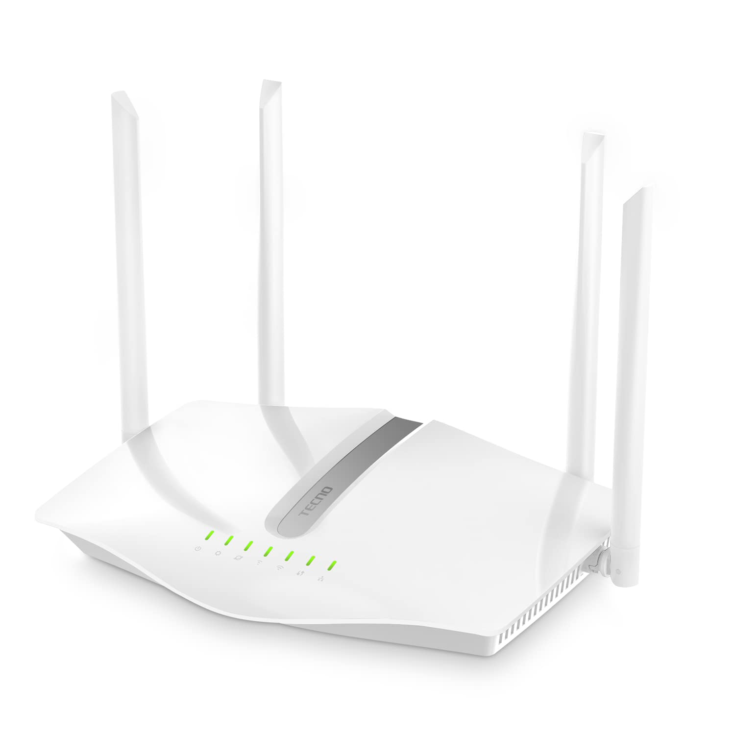 WiFi router with both 2.4 GHz and 5 GHz bands