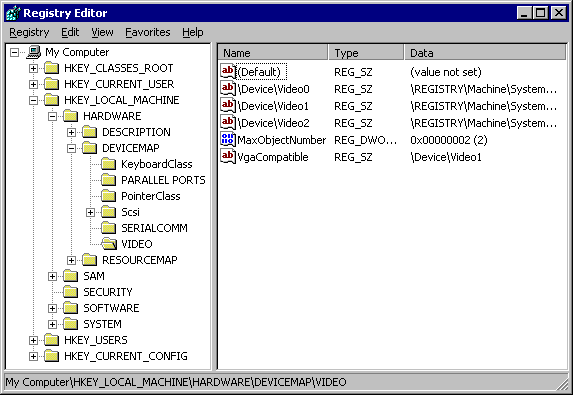 Windows registry key icon